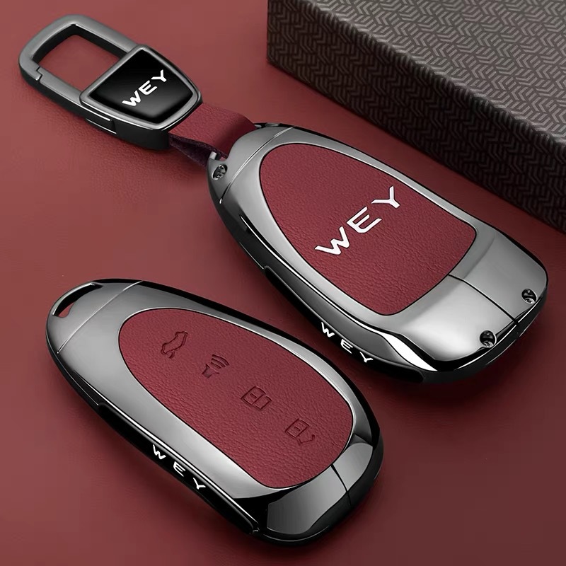 Suitable for Wey Brand Blue Mountain Latte Dht Key Cover Wei Pai Mocha Hi4 Alpine 7/8/9 Car Buckle Shell for Men
