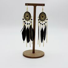 复古民族风长款流苏耳环波西米亚手工夸张耳饰云南旅游拍照饰品