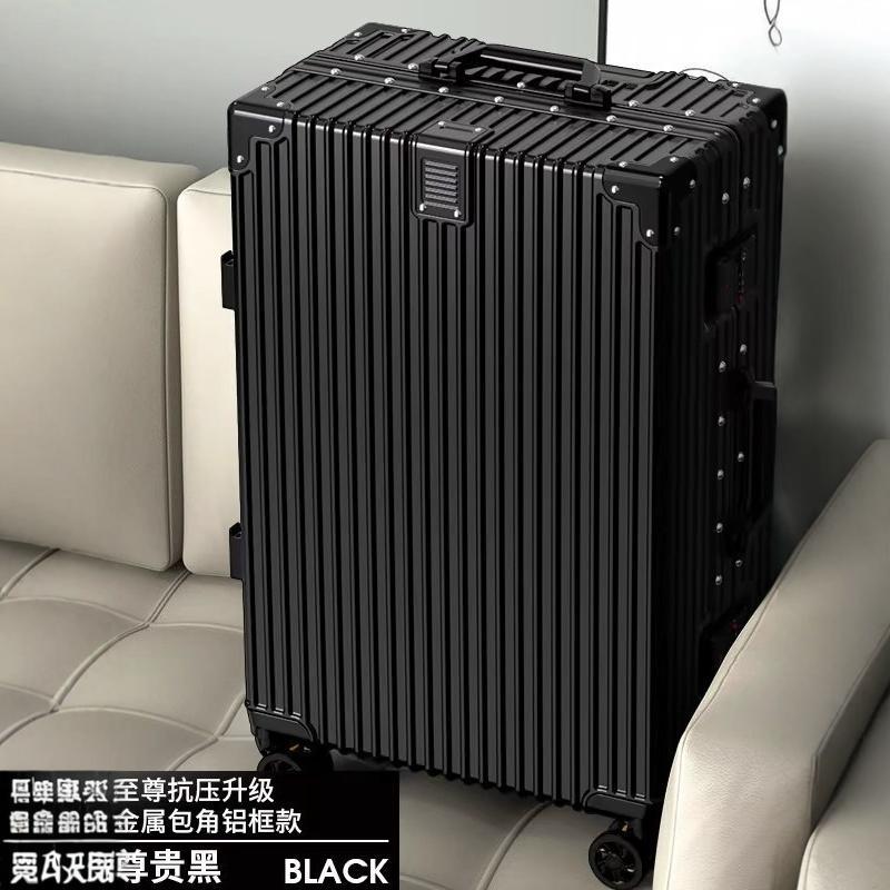 [Fábrica de selección estricta] estudiantes 20 pulgadas maleta de tracción de alto valor de rueda universal de 24 pulgadas marco de aluminio maleta de viaje de contraseña