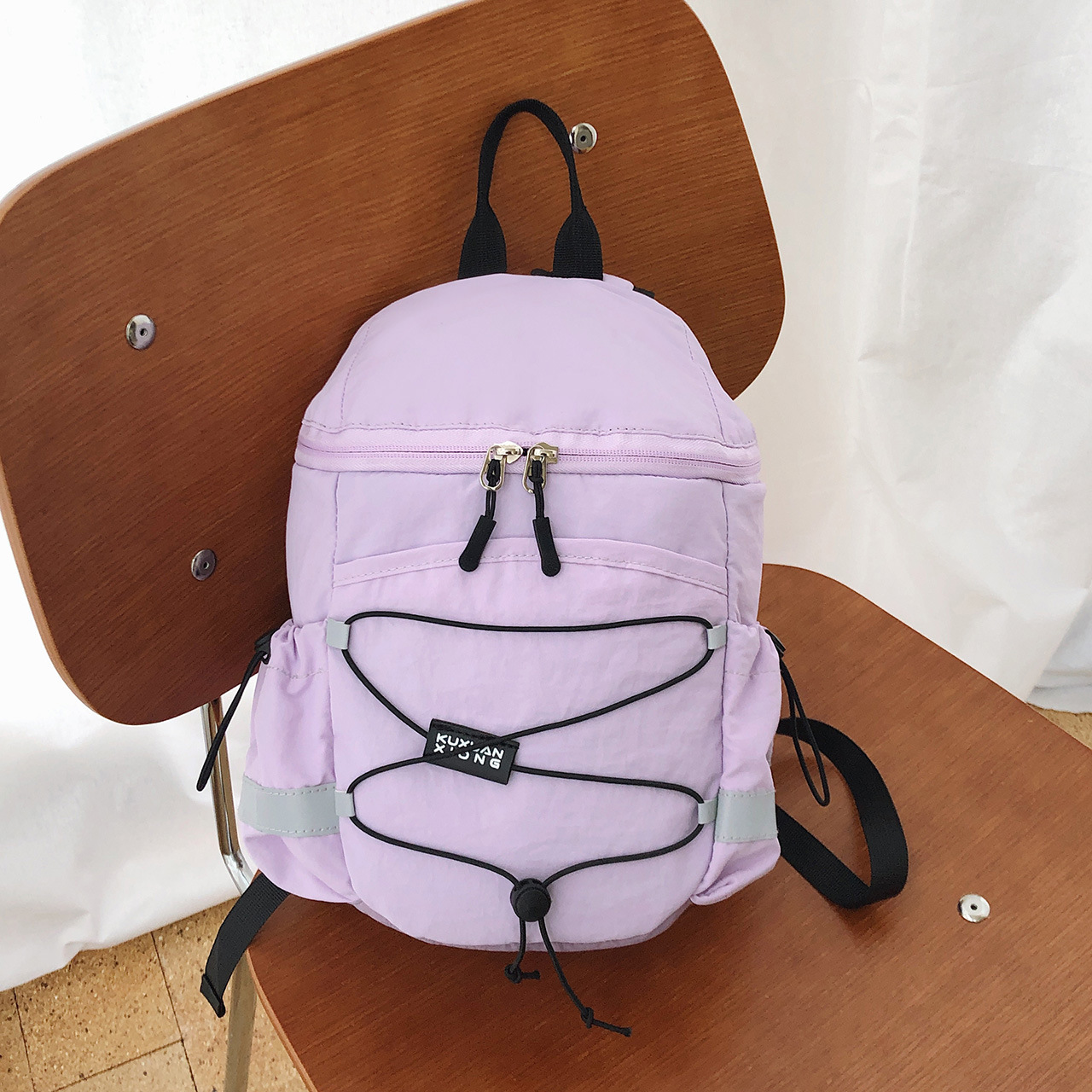 Mochila de Montañismo Estilo Funcional de Nylon Impermeable y Ultraligera para Escalada