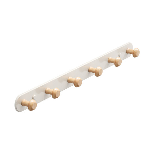 Cream Wind Hook without Drilling Powerful Adhesive Bathroom Clothes Towel Rack Wall Bathroom Kitchen Door Rear
