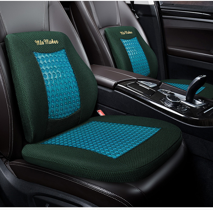 Gel Lumbar Support Summer Car Seat Cushion Single Lumbar Support Cushion Unisex Summer Sedentary Mat Cool Cushion
