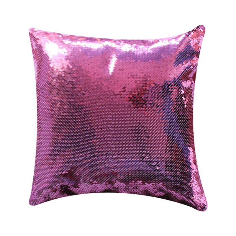 Directo de fábrica transferencia térmica lentejuelas mágicas almohada cuadrada DIY creativo personalizado material en blanco al por mayor