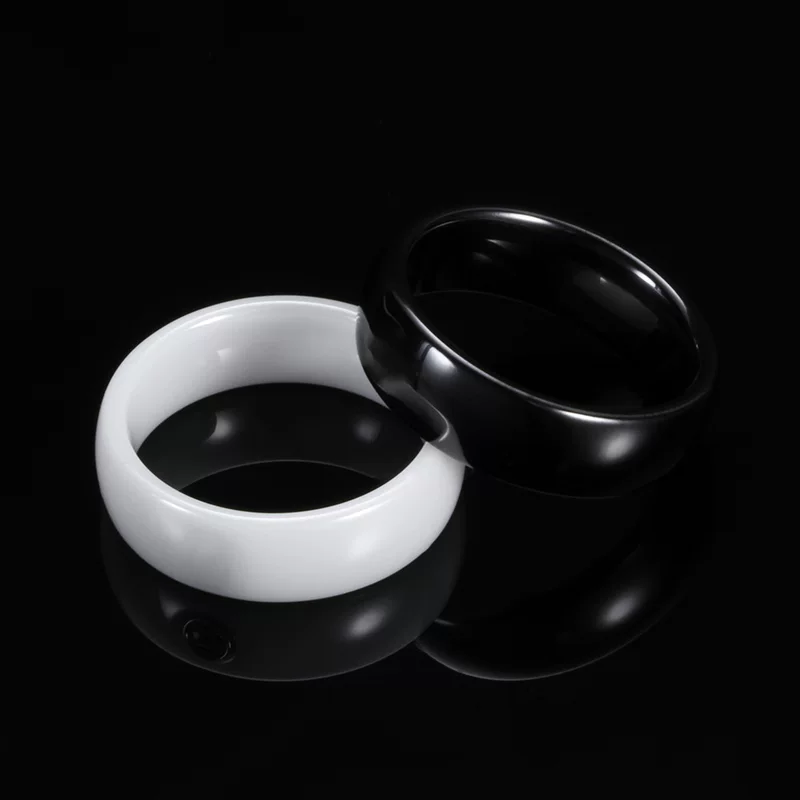 Glossy universal ring, accessory for men and women, 6mm, simple and elegant design, for beloved