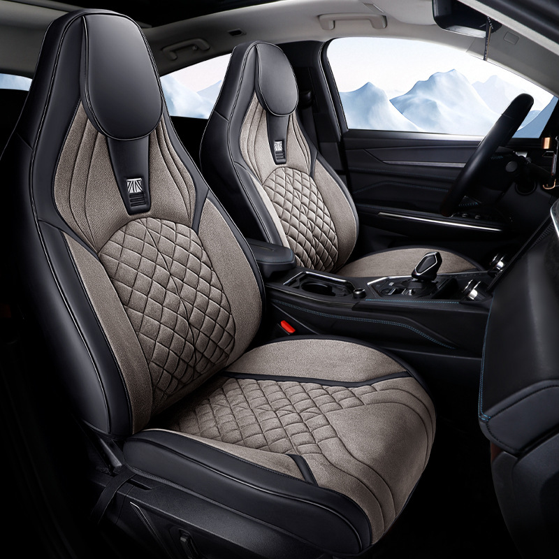3D拉姆斯级运动座椅汽车座套全车五座冬暖夏凉适用于多数新能源车
