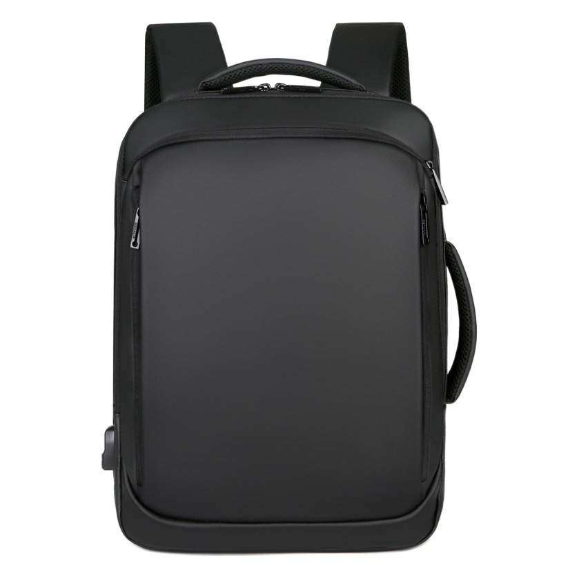 2025 New Men's Backpack Multifunctional Large Capacity Business Backpack Computer Bag Business Leather Film Backpack for Men
