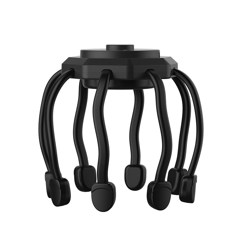 新型八爪魚頭部マッサージ器知能電動マッサージ爪経絡疎通頭皮解凍リラックスマッサージ器|undefined
