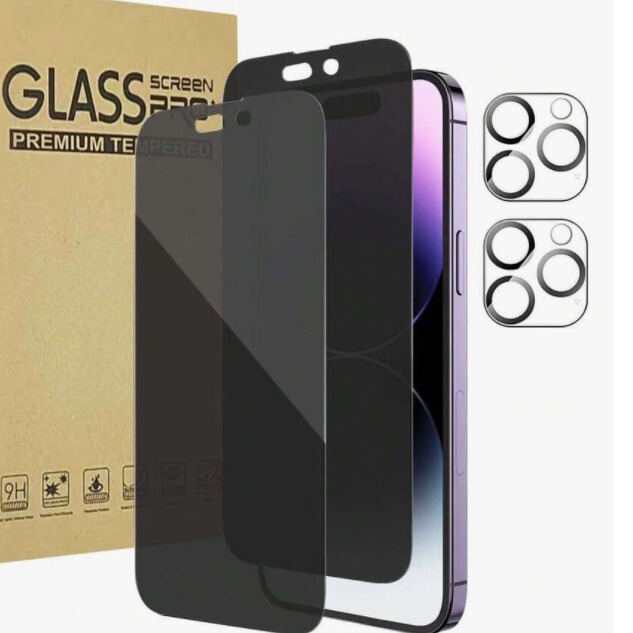 Suitable for Iphone15 12 Tempered Film Apple 13/14 Screen Protector 16Promax Full Screen Hd Anti-Peep