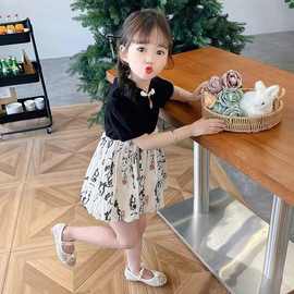 女童小童中国风旗袍公主连衣裙子新中式宝宝古风汉服网红炸街夏装