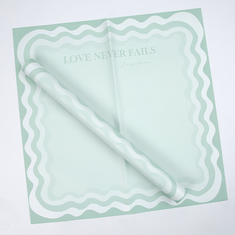 Fábrica de fiestas de flores nuevo día de San Valentín gran amor flor embalaje florista ramo embalaje papel de regalo embalaje