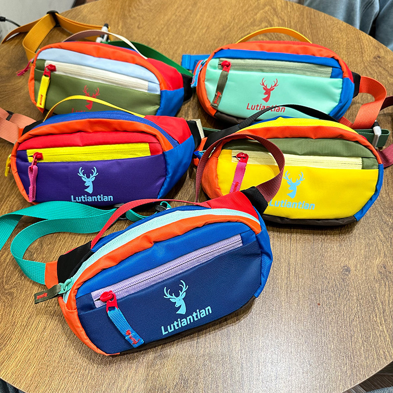 Wholesale Cross-Border Fashion Bags for Women 2025 New Multifunctional Letter Waist Bag Chest Bag Versatile Shoulder Bag