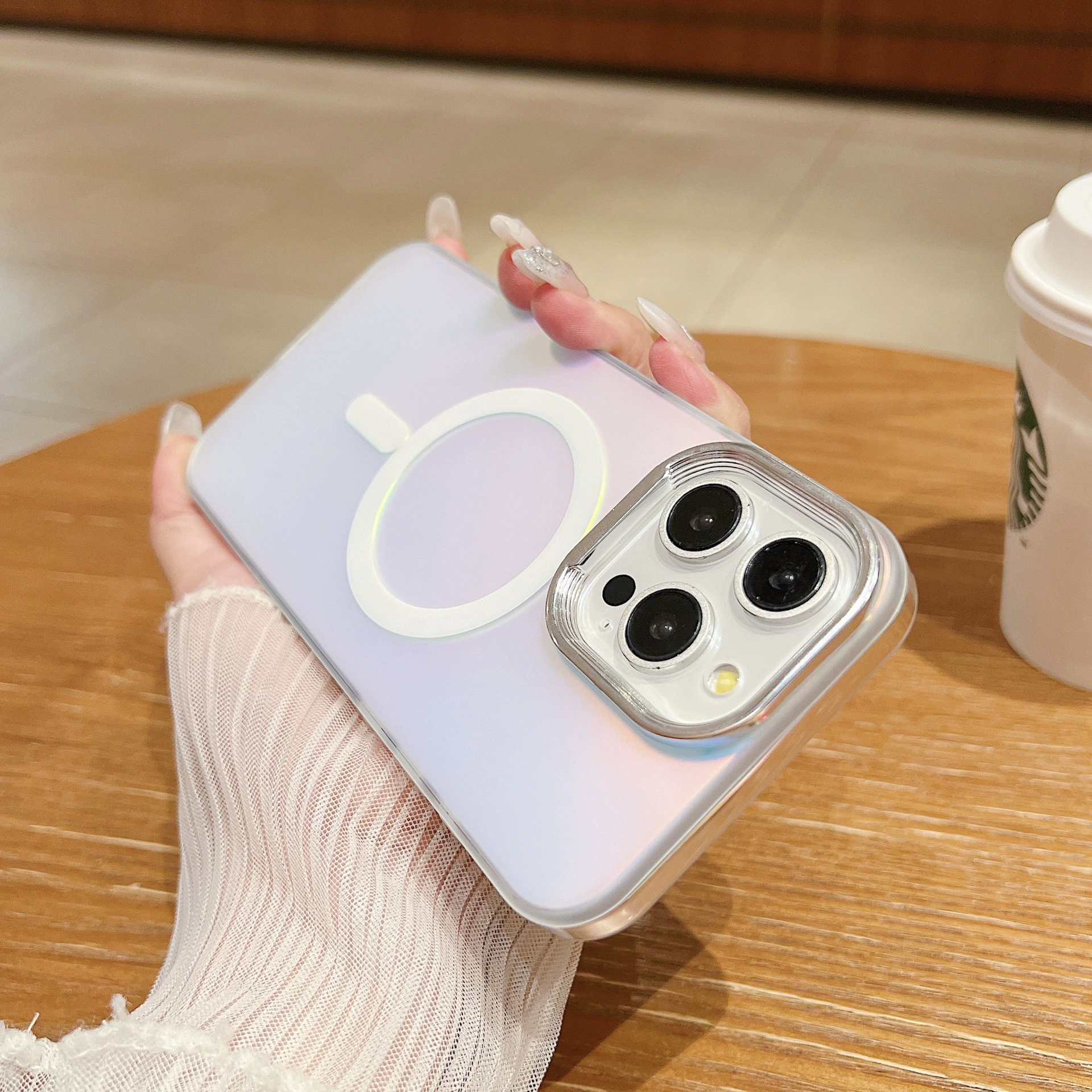 Apple, iPhone15, совместимый чехол для телефона, 15promax, градиент