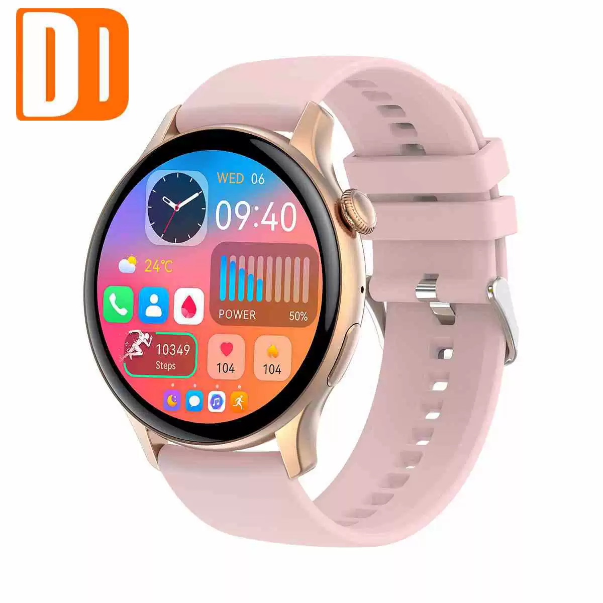HK85AI часы с Bluetooth вызовом, NFC, управление музыкой, мониторинг сна, пульсометр, шагомер, 1.43" AMOLED, фитнес и здоровье