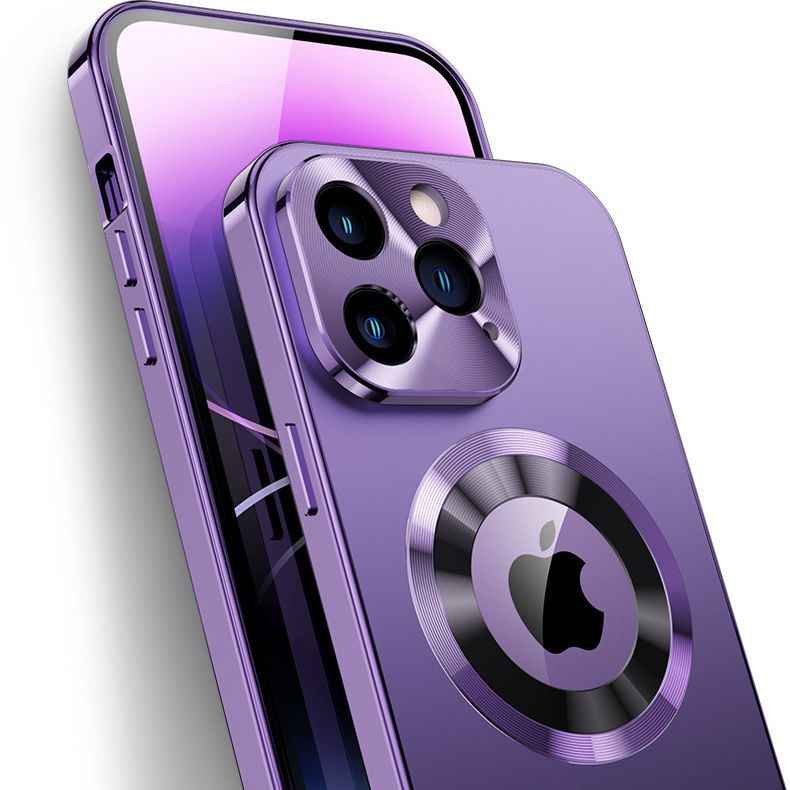 16 hebilla antivisera, atracción magnética por fugas 16Promax, carcasa para teléfono móvil, metal, vidrio todo incluido, color original de la máquina, transfronterizo 12Pro