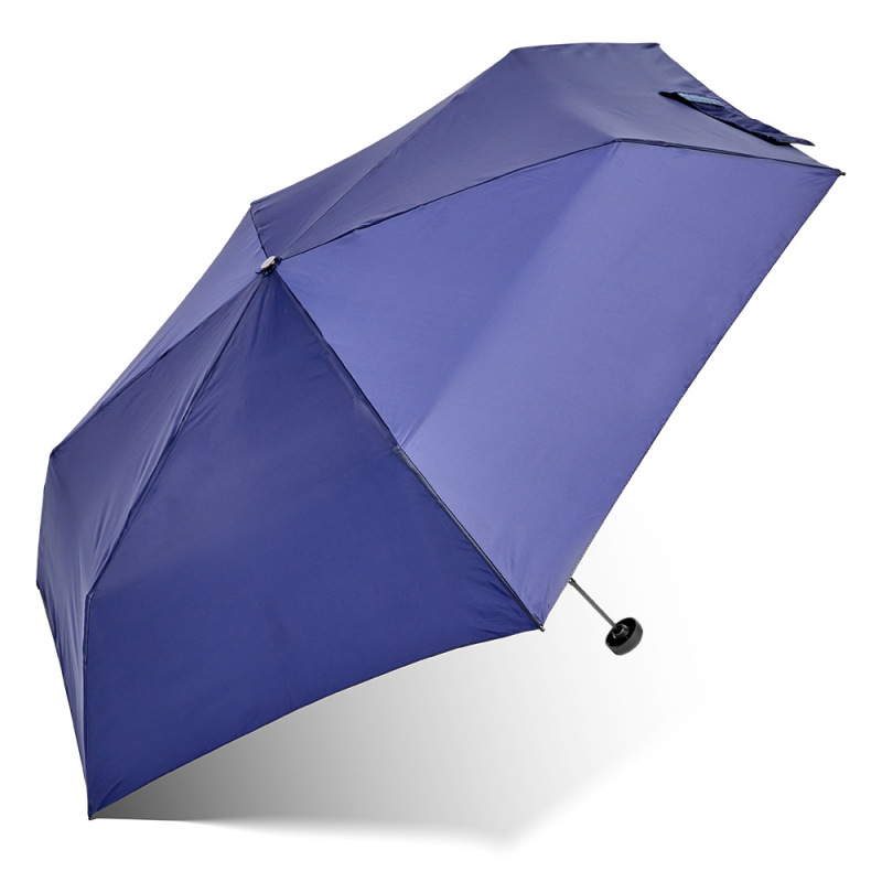 Ultra-Light and Thin 60% off Manual 131g Compact Folding Umbrella with Aluminum Carbon Fiber Frame, Factory Supply