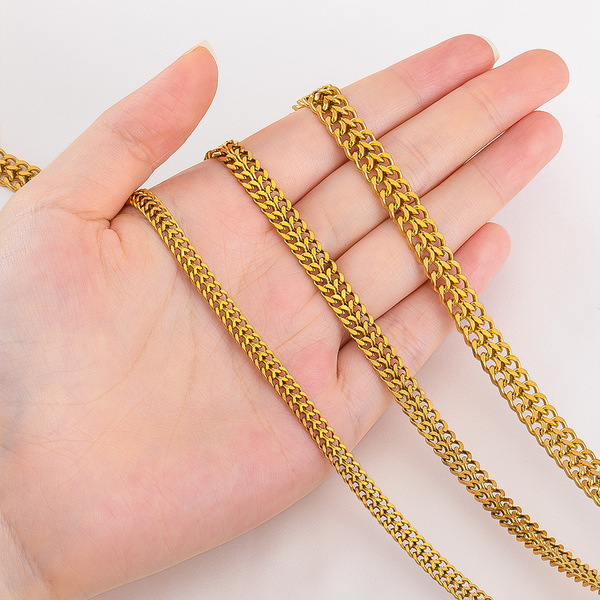 Classic chain hip-hop style stainless steel