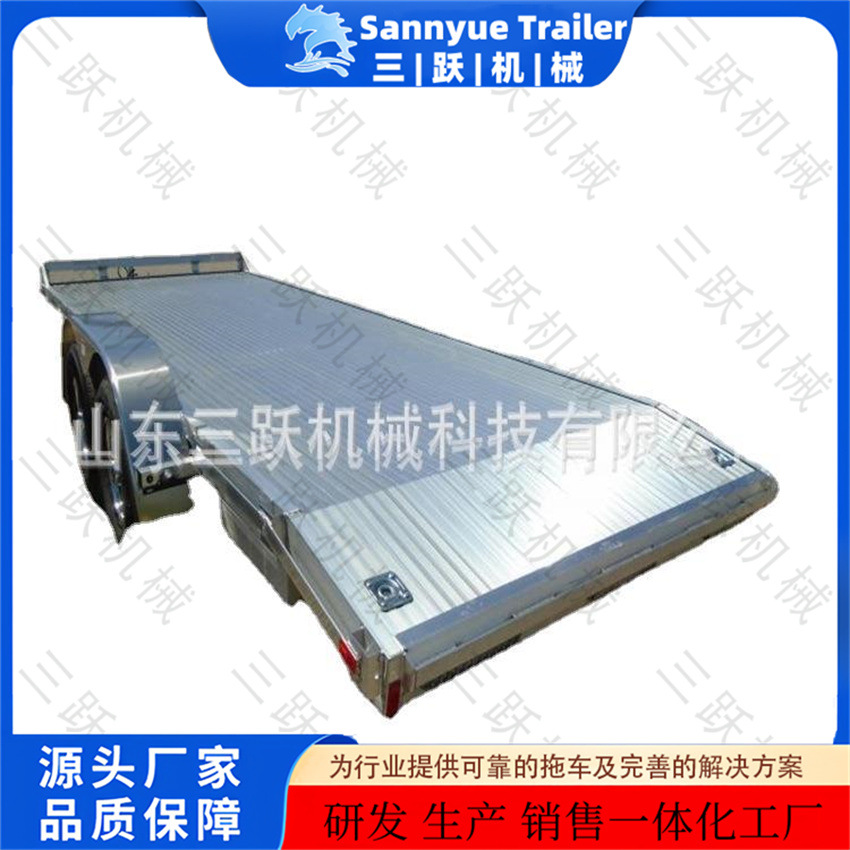 铝拖车厂家 铝合金拖车各种尺寸根据用户需求制作
