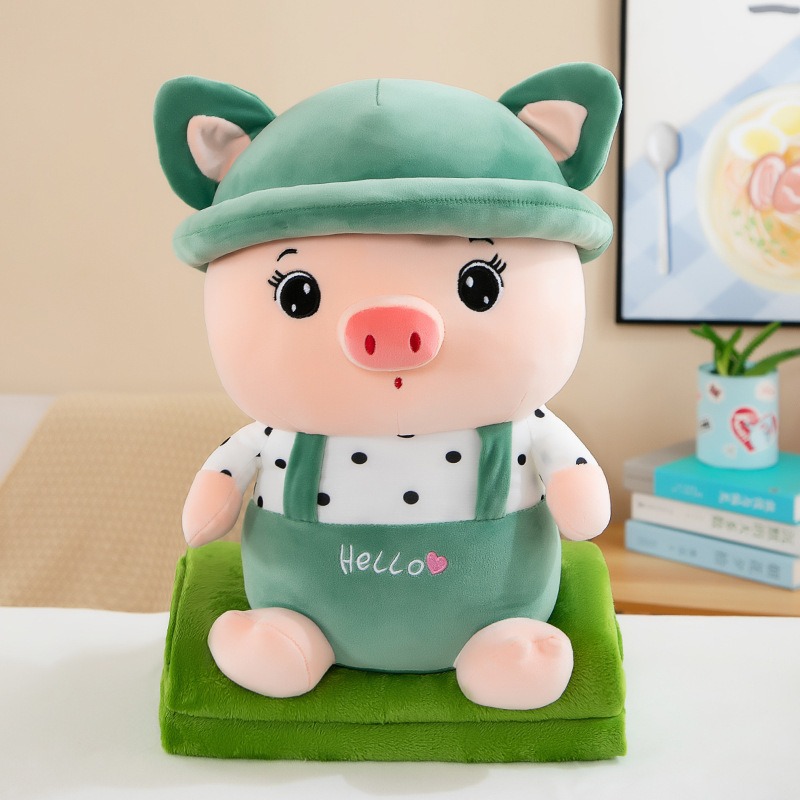 Cerdito verde 45 cm