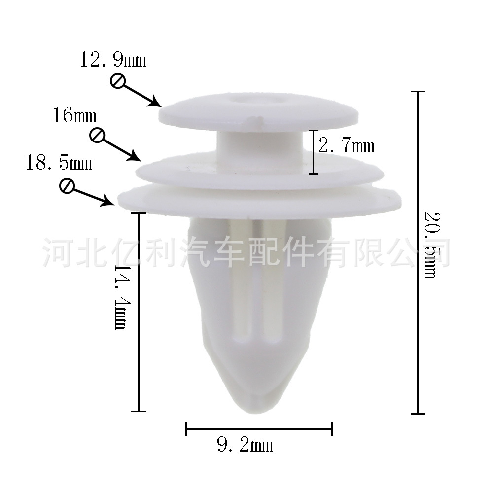 Hebilla de coche, hebilla de techo, hebilla de parachoques, hebilla de panel de puerta, hebilla de revestimiento de paletas, hebilla de plástico, hebilla de nailon