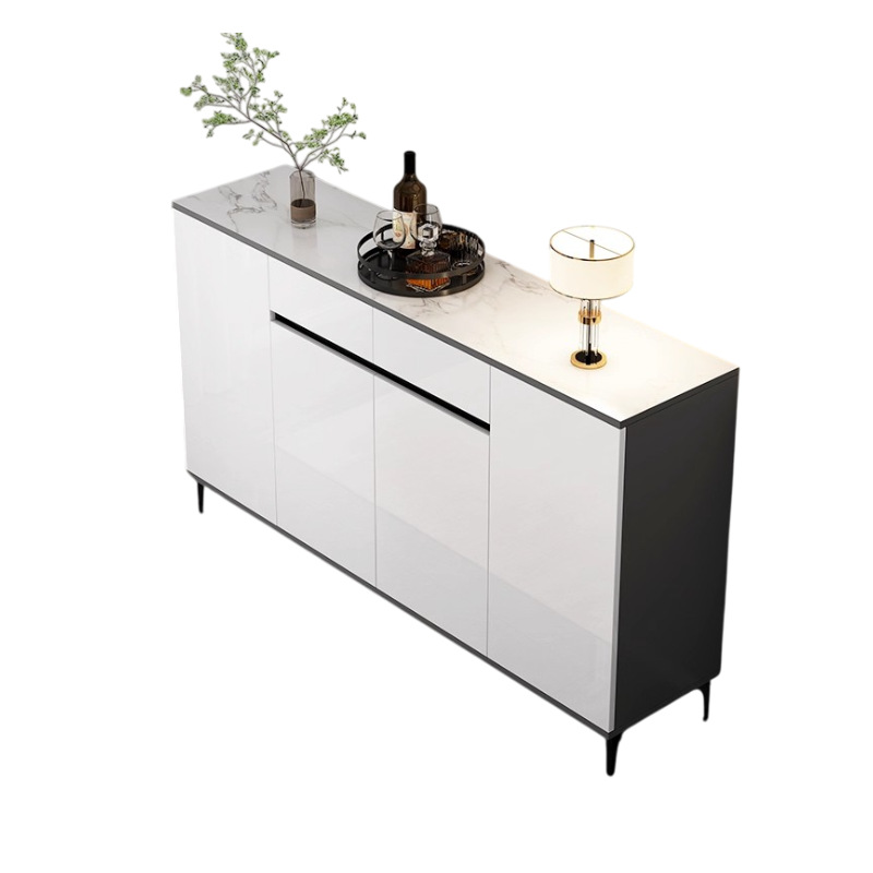 armario de comedor contra la pared, armario de almacenamiento moderno y simple, armario de almacenamiento, armario de almacenamiento, armario de té bajo, armario doméstico