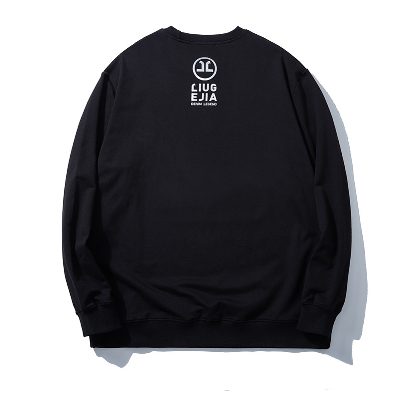 Men's Clothing 2024 Fashion Brand Large Size Men's Clothing Loose Round Neck Personalized Printing Fat Man Plus Sweater_voghion.com
