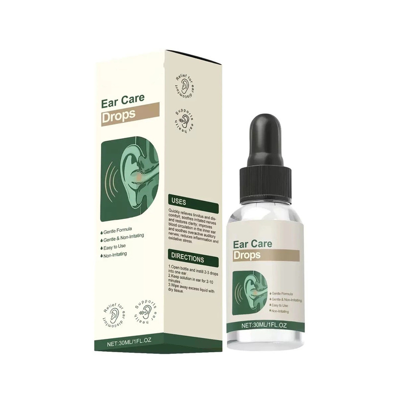跨境专供Ear Care Drops耳部护理滴剂温和成分护理不适清洁滴剂|undefined
