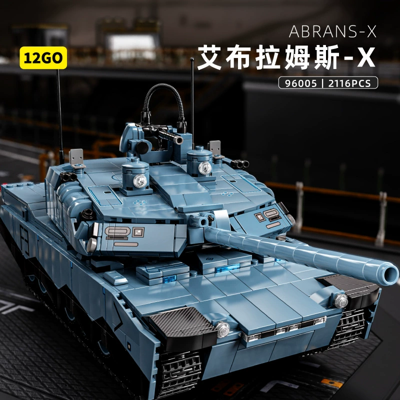 12GO Tank, armored car, constructor, toy