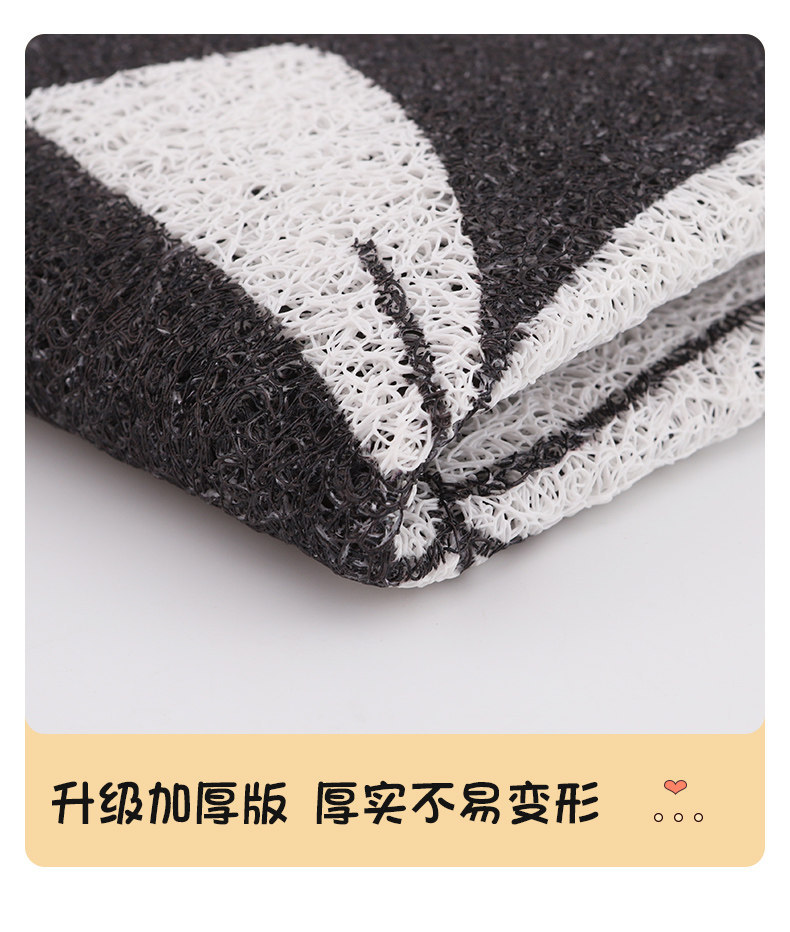 Bowknot Car Wire Loop Floor Mats, Cartoon Cute Car Foot Mats, Universal Style, Dirt-Resistant and Wear-Resistant Car Interior Foot Mats