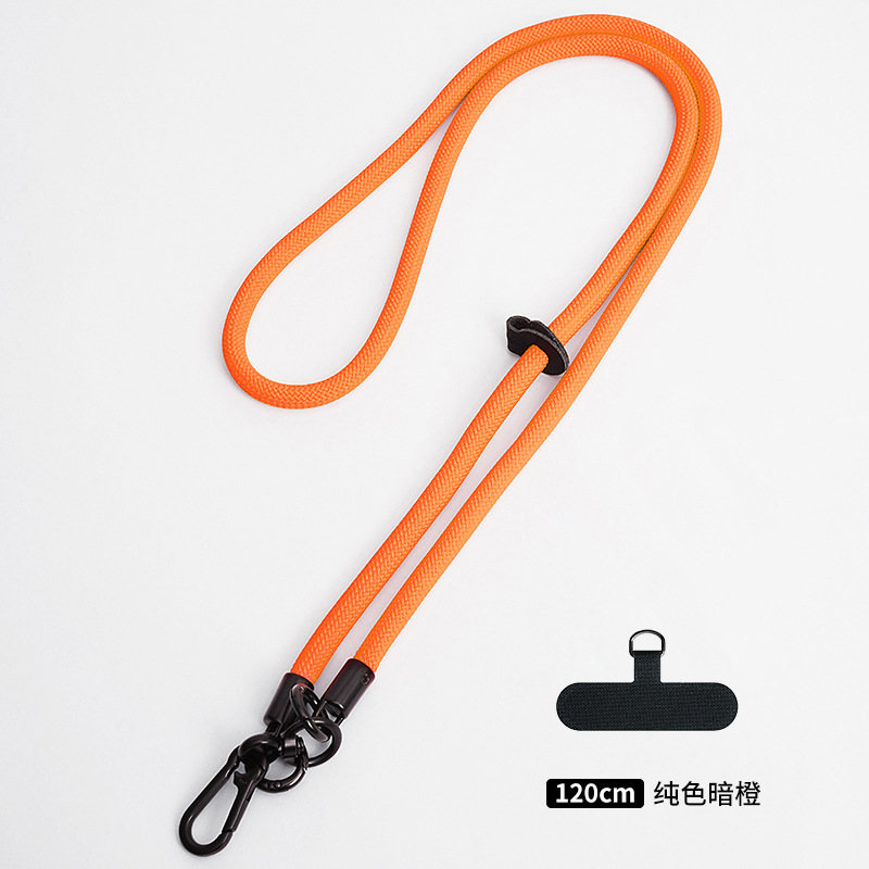 Cordón de teléfono móvil al por mayor crossbody ajustable avanzado Halter muñeca tejida Sling back clip caja del teléfono móvil correa de cordón