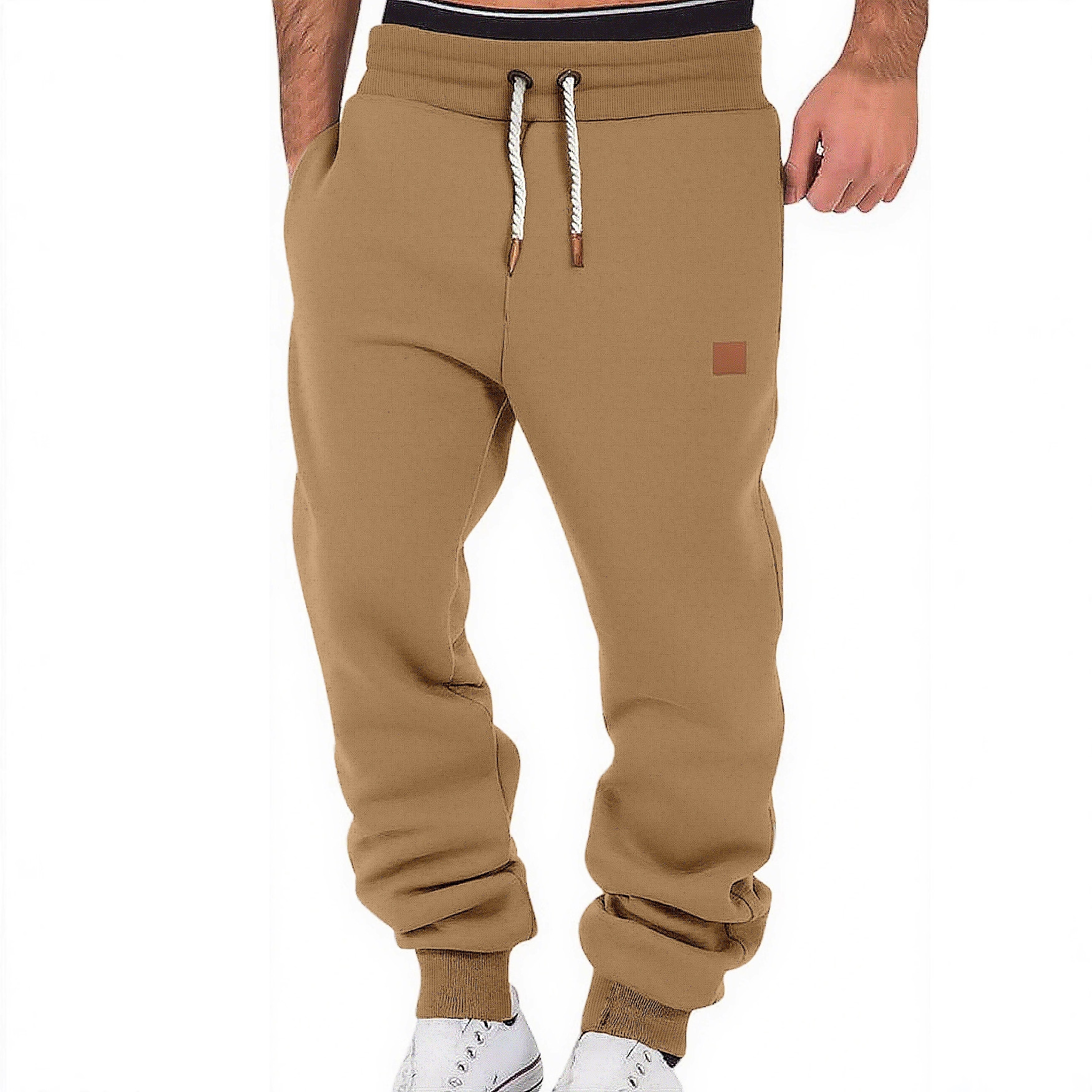 Comercio exterior transfronterizo Amazon primavera y otoño hombre casual pantalones deportivos de color tendencia pantalones Europeos y estadounidenses pantalones sueltos para hombre