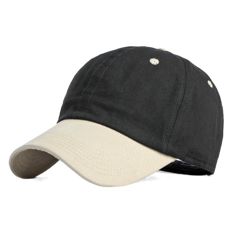 Primavera y verano estilo coreano moda costura sombrero hombres y mujeres al aire libre casual enarbolado gorra sol sombrero gorra de béisbol universal moda
