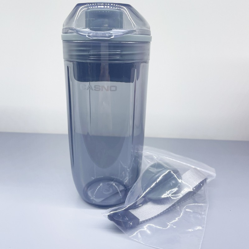 Batido taza deportes fitness movimiento agua taza al aire libre portátil batido de leche taza agitación proteína en polvo taza comida reemplazo escala agua taza