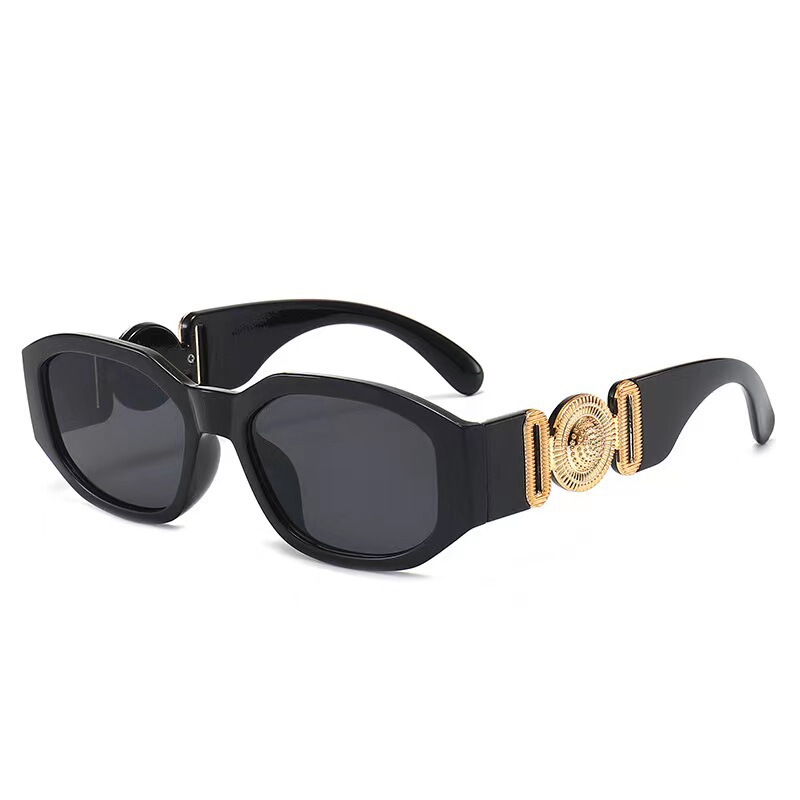 Fashionable Polygonal Personalized Glasses New Small Square Frame Sunglasses Popular Same Style Cat Eye Sports Glasses 43