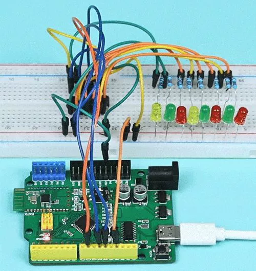 Programming Education UNO R3 Improved Edition Development Board LGT8F328P Module CH340 serial Bluetooth drive motherboard