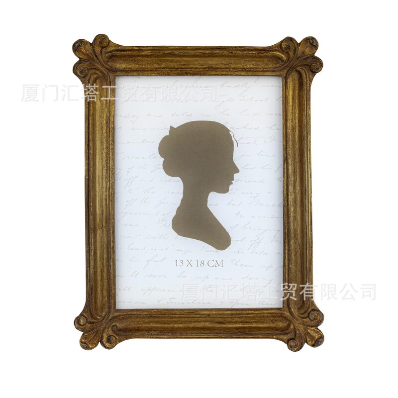 European Retro Golden Resin Photo Frame Picture Frame Embossed Bow Picture Frame Home Table Can Be Hung on the Wall Photo Frame Table European Retro Golden Resin Photo Frame Picture Frame Embossed Bow Picture Frame Home Table Can Be Hung on the Wall Photo Frame Table
