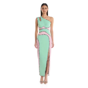 Bandage dress �W����ƴ�G�μ��_���L���B��ȹ��������Ɍ����Y��