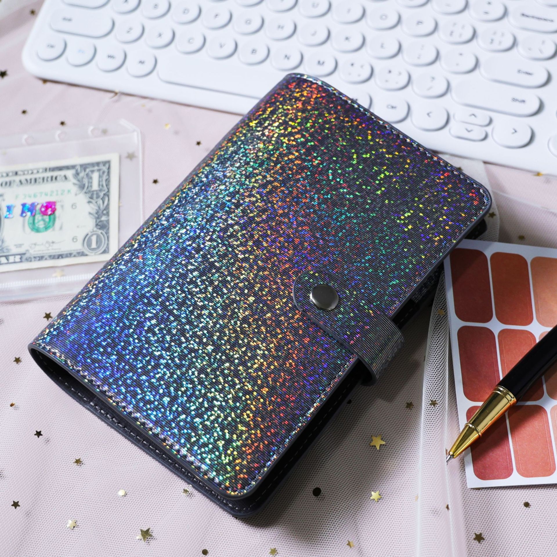 부드러운 표면-별이 빛나는 하늘-스페이스 그레이 (단일 쉘)