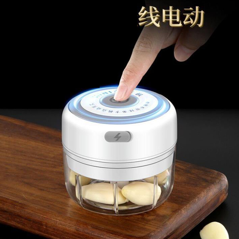 Máquina de suplemento alimenticio máquina de cocina amoladora de ajo eléctrica amoladora de ajo de mano amoladora de ajo cortador de ajo