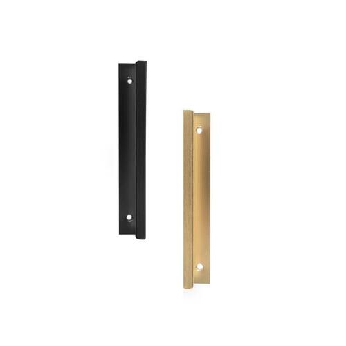Wardrobe handle cabinet door invisible handle white modern simple handle drawer extended wardrobe door handle black