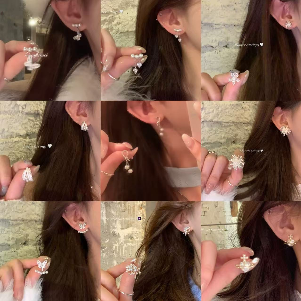 Aguja de plata, perla, circón, borla, pendientes de moda, lujo ligero, pendientes de alta gama, pendientes de todo fósforo exquisitos de nicho, mujeres al por mayor