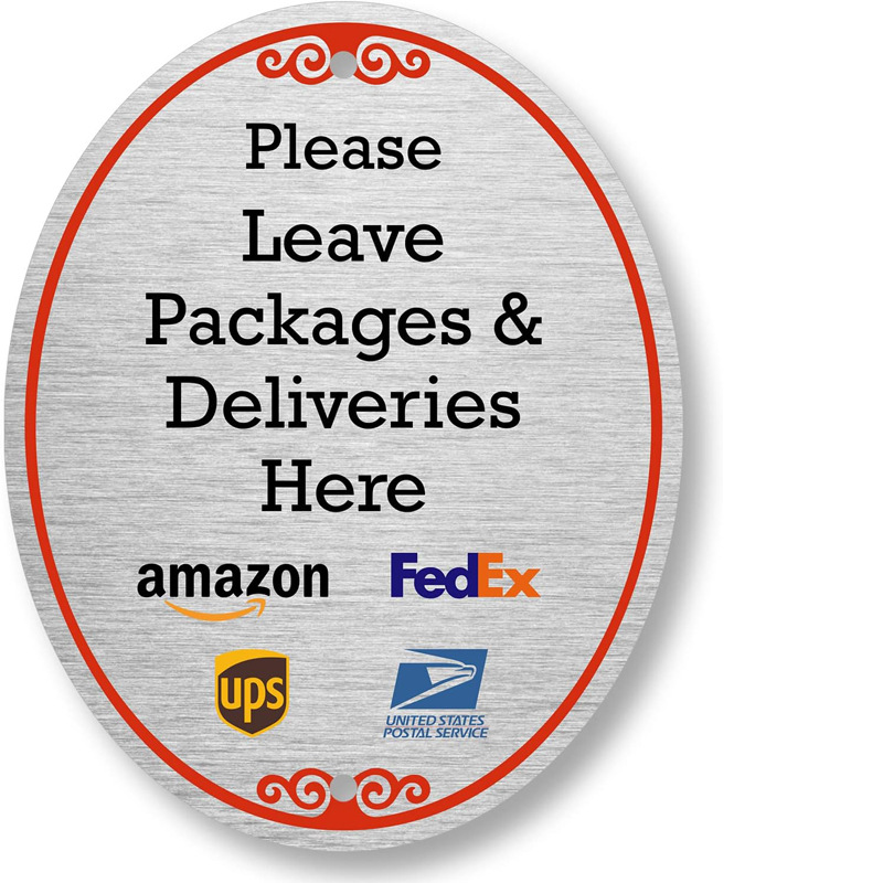 Please Leave Packages And DeliveriesHere
