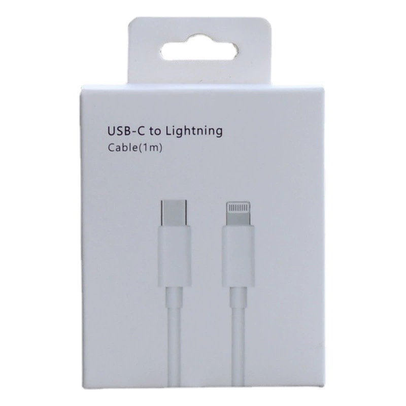 Яблоко линии передачи данных PD Упаковка 30 Вт зарядная головка упаковочная коробка 15 двойной C плетеный линии упаковки данных USB коробка