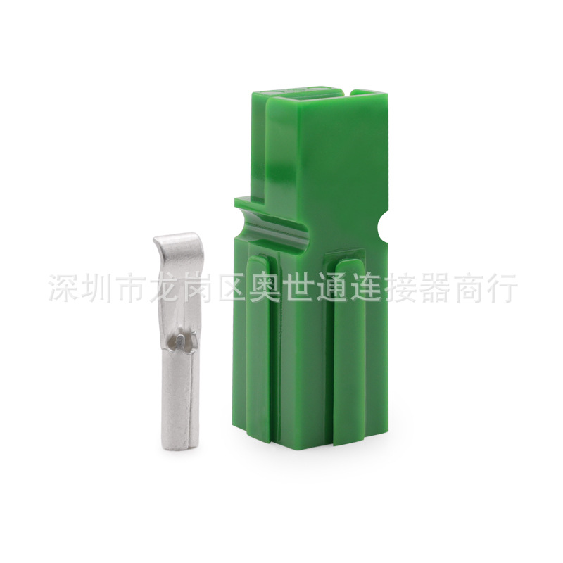 모노폴 15A 그린 (하나의 하우징에 1 개의 터미널)