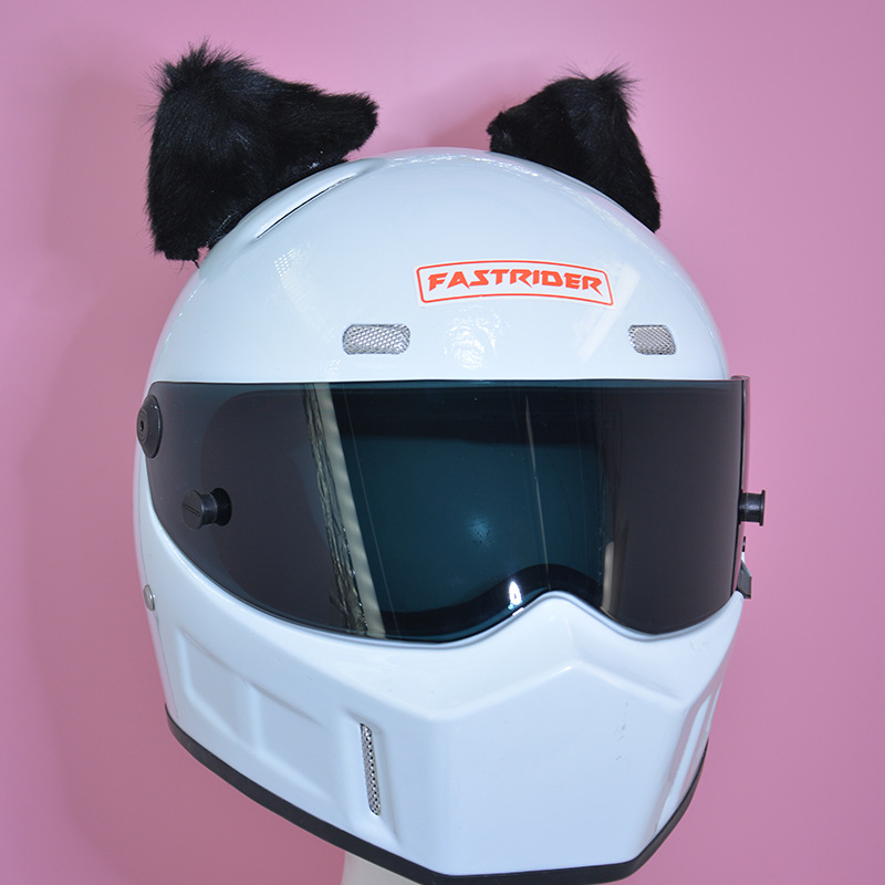 Motorcycle Decoration Cat Ears Helmet Detachable