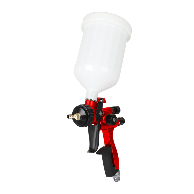 Pistola de pulverización de automóviles de alta calidad personalizada alta atomización muebles pintura de chapa metálica reparación pintura barniz pistola de pulverización de chapa neumática
