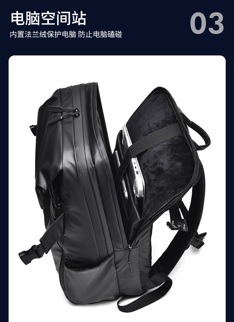 Cross-border functional backpack, men's multi-functional waterproof, lightweight and large-capacity backpack, computer bag, helmet backpack undefined