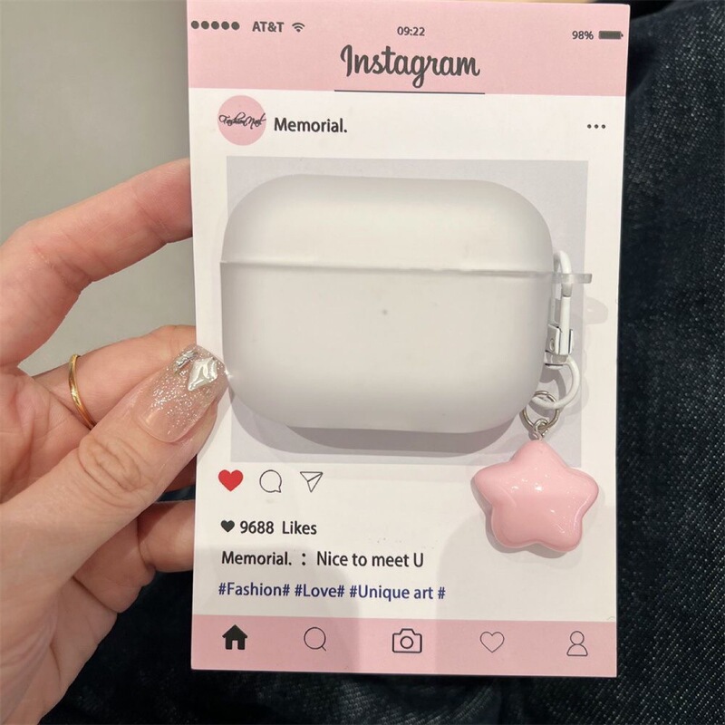 磨砂白适用苹果AIRPODSPRO2二代蓝牙3代airpods4无线耳机壳简约女|undefined