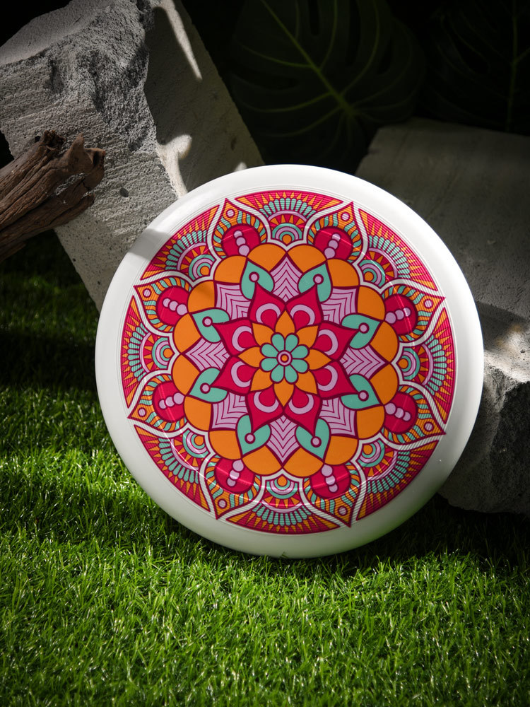 Aisenwer extremo Frisbee deporte mandala 175g profesional para adultos arena al aire libre competición de construcción de grupo plato volador