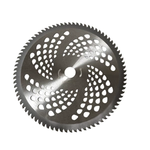 Lawn Mower Weed Trimmer Round Alloy Blade 80t Alloy Blade Good Quality Alloy Blade Head Brush Cutter