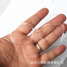 厂家定制透明透亮镜框水晶滴塑贴 高透滴胶贴纸定做